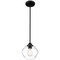 Access Lighting Vintage, LED Pendant, Matte Black Finish, Clear Glass 28103LEDDLP-MBL/CLR - alternate 9